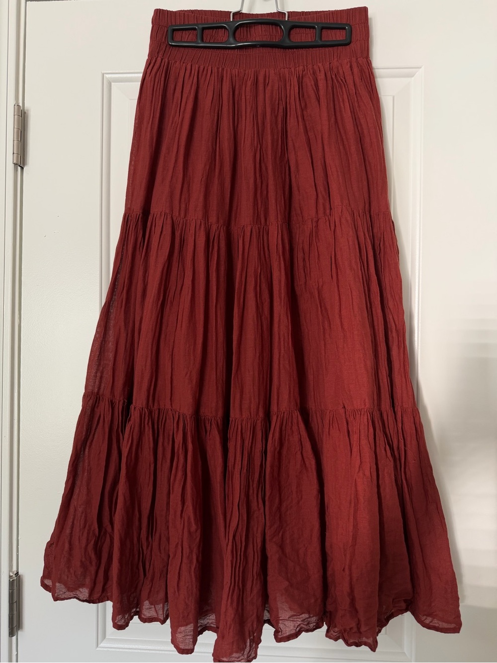 Natural Life tiered maxi skirt